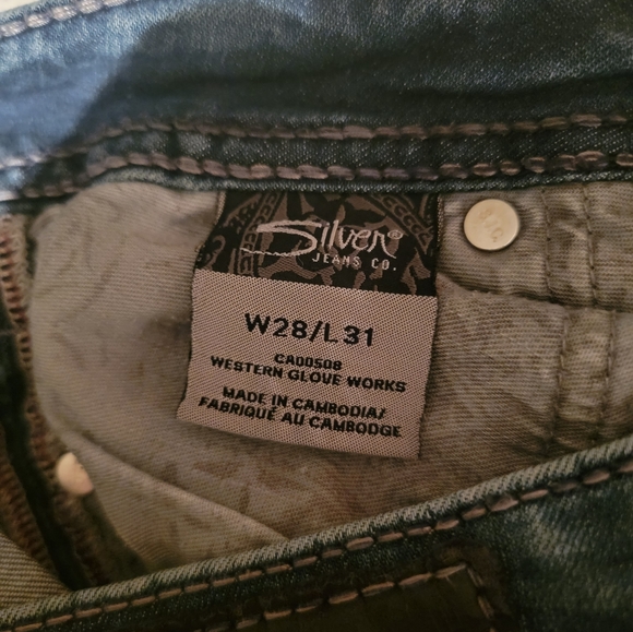Silver Tuesday gorgeous jeans for women. Size 28 - Picture 7 of 10
